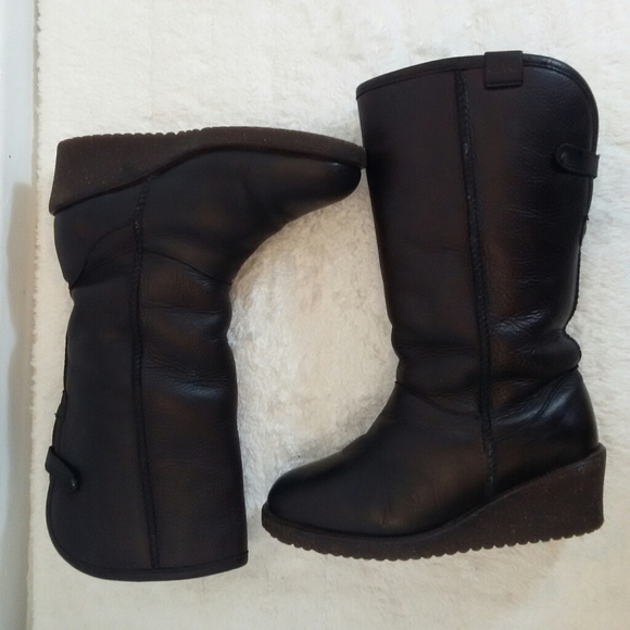 Emu brown sheepskin boots - Picture 10 of 14